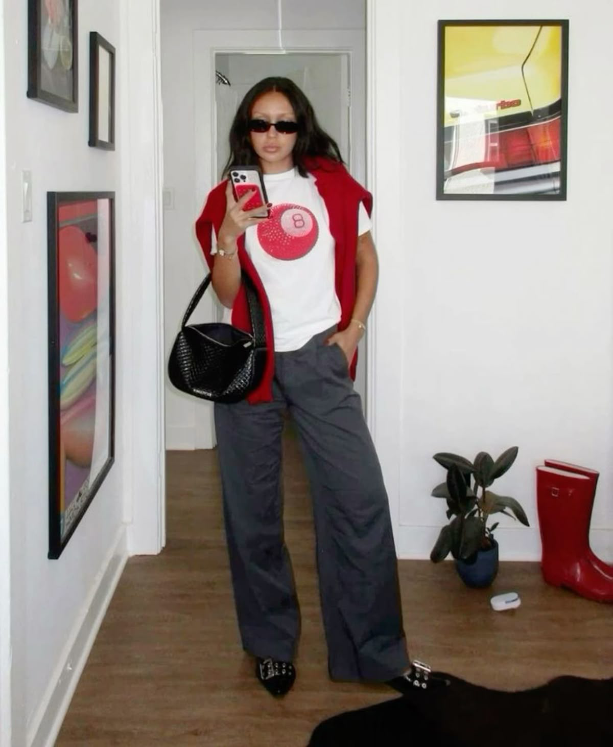 DRPPLY 8 Ball Baby Tee - Classic Fit