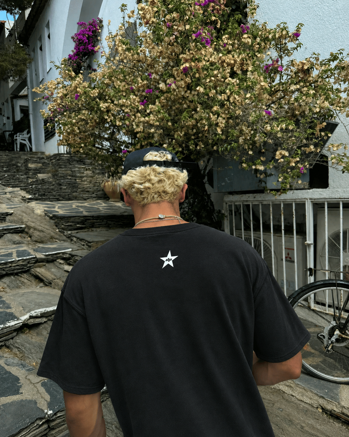 DRPPLY Black Boxy Fit T-shirt