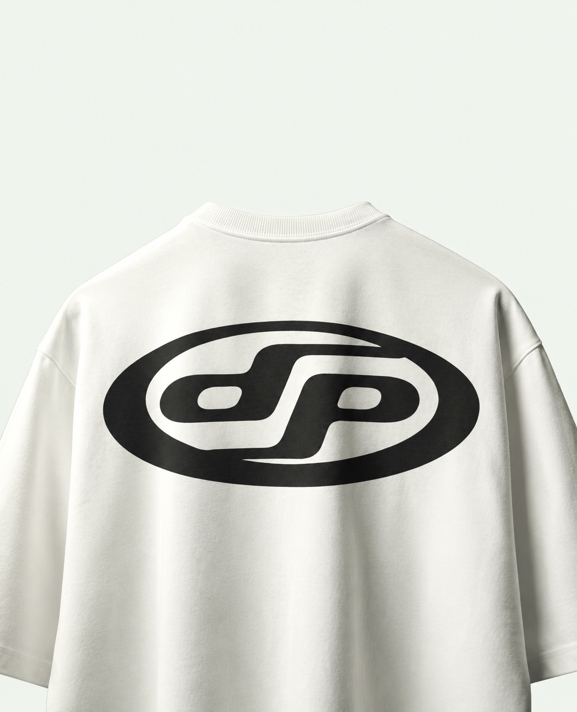White Basic Cropped T-shirt