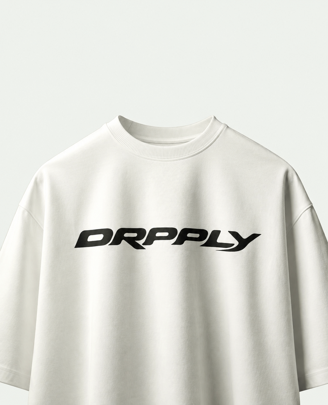 White Basic Cropped T-shirt