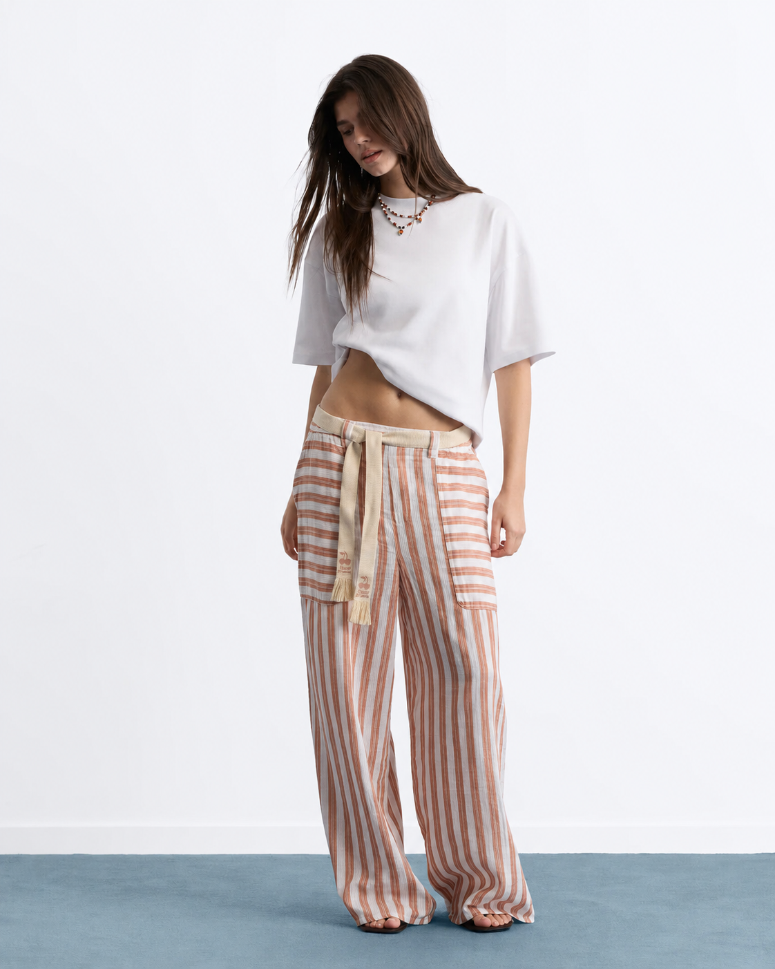 Women Oversized White T-shirt - Heavy 250 GSM Cotton
