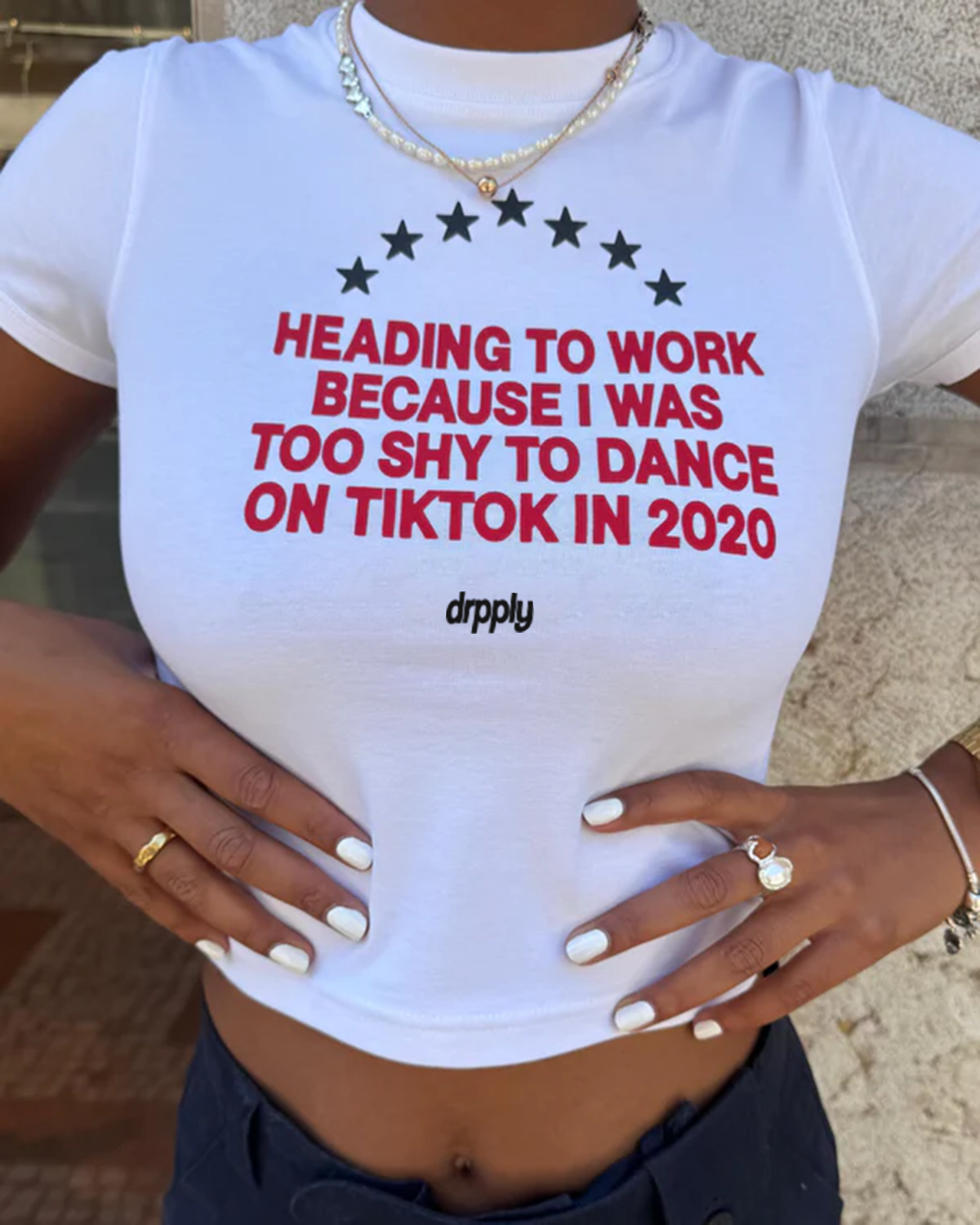 9 to 5 Baby Tee - Classic Fit