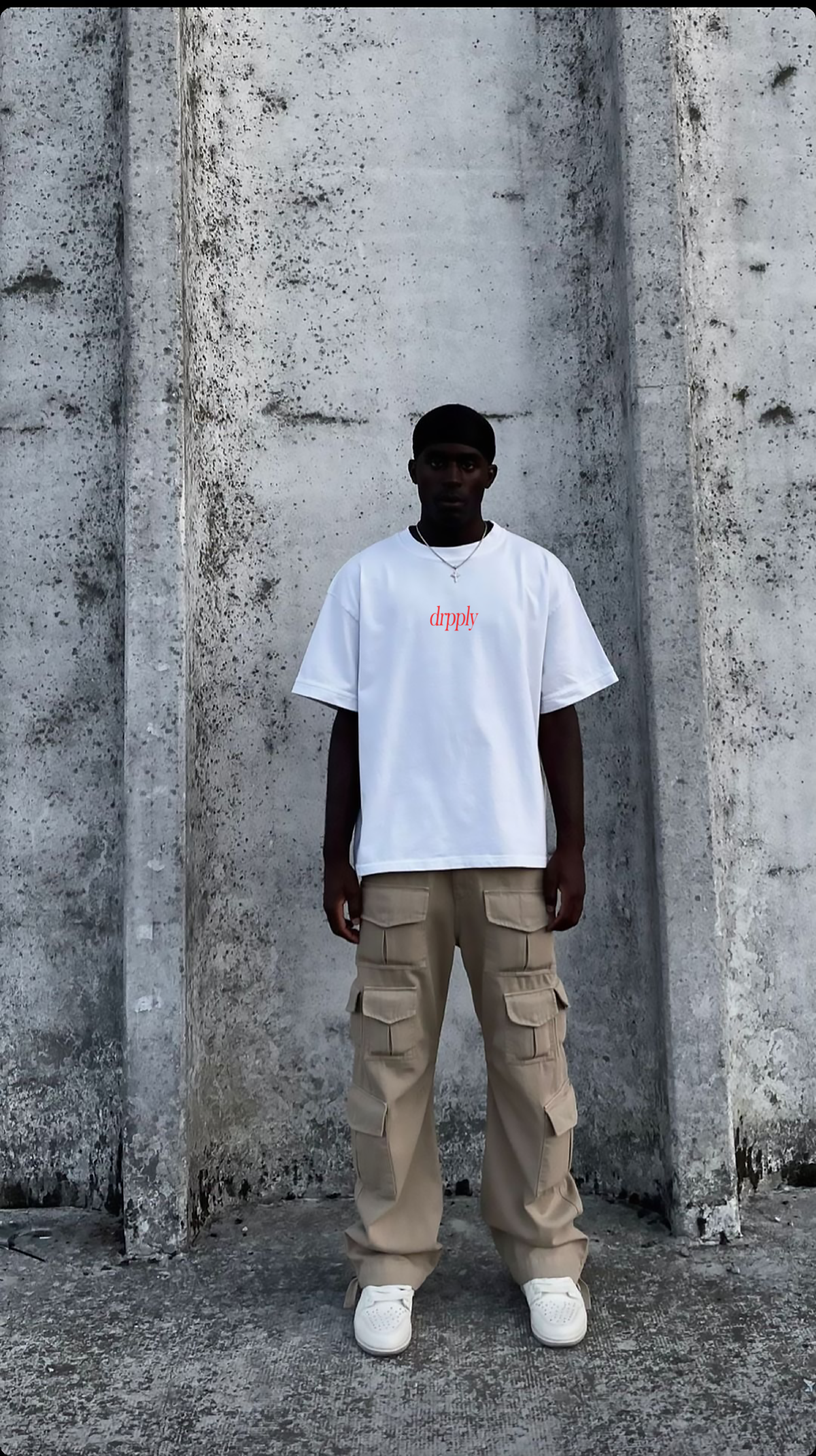 Oversized White Kanye Attitude Drake Feelings T-shirt - Heavy 250 GSM Cotton