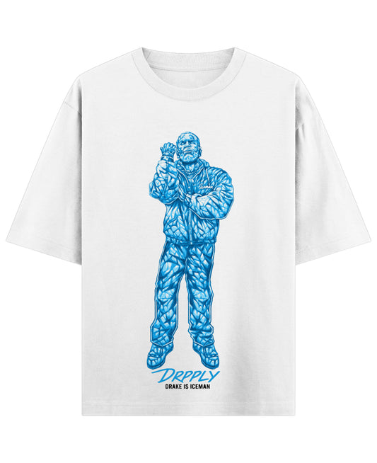 White Oversized T-shirt Front Design