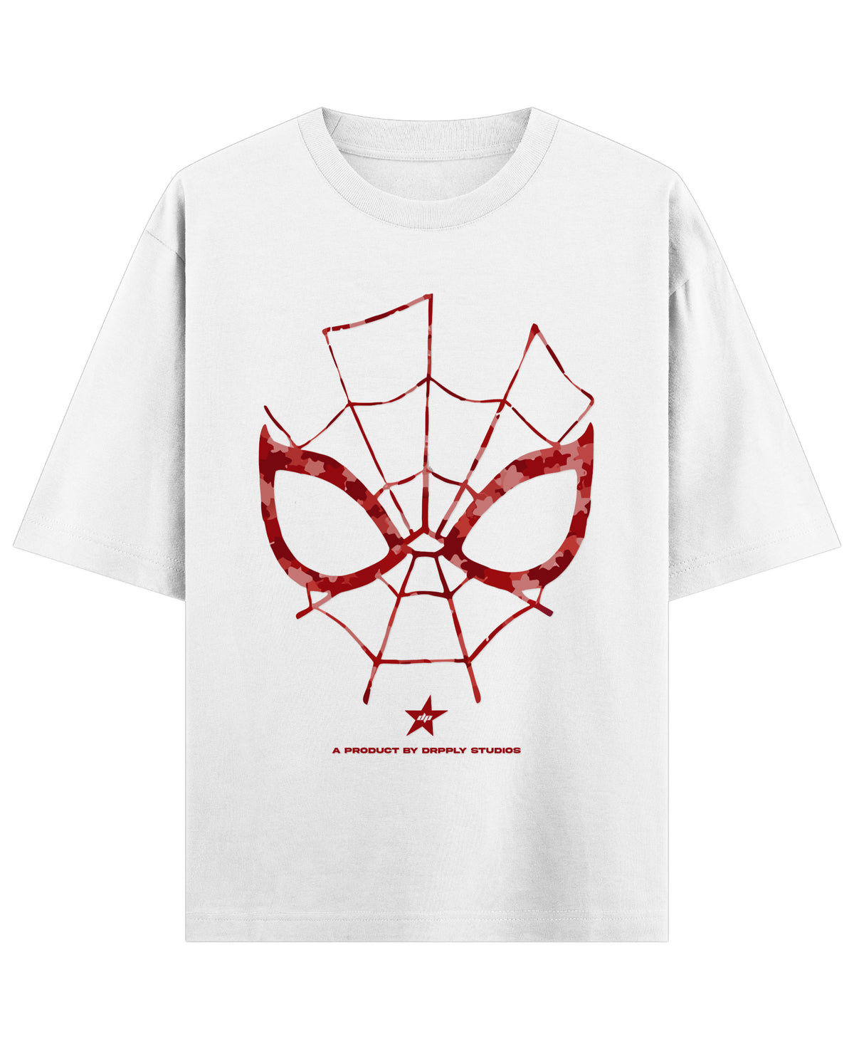 White Oversized T-shirt Front Design