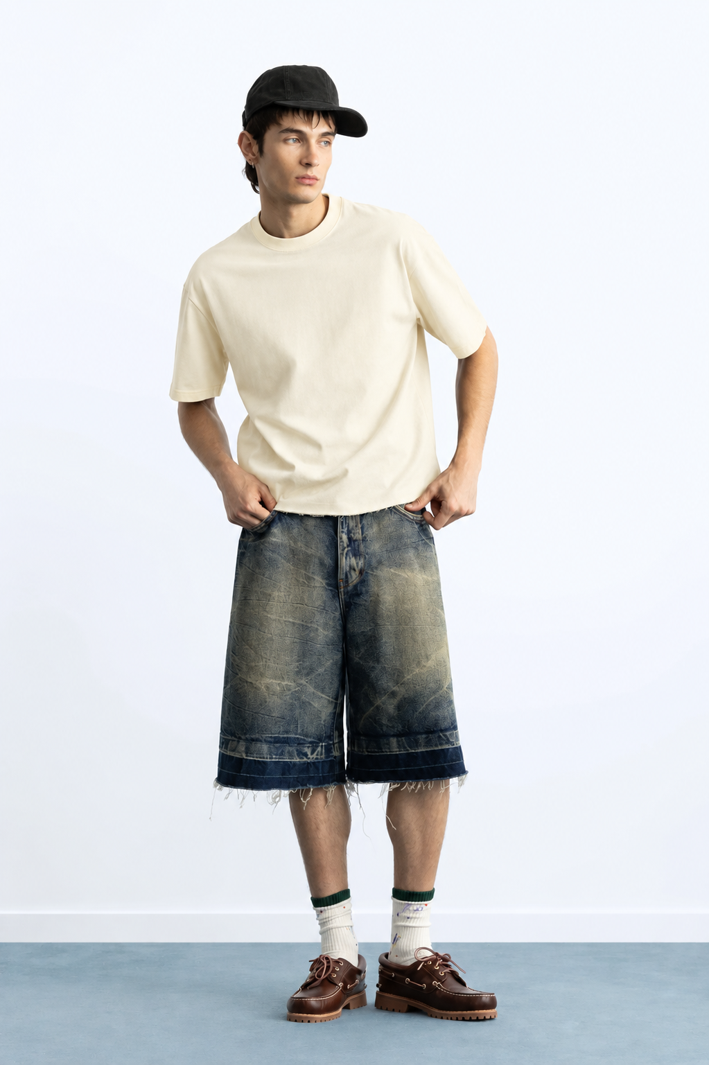 Perfectly Cropped Off-White T-shirt