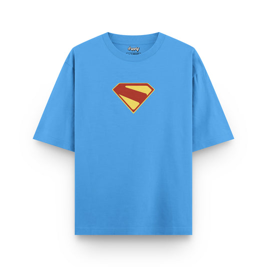 Oversized Superman T-shirt - Heavy 250 GSM Cotton